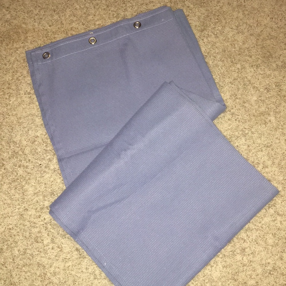 Martha Stewart shower fabric curtain
